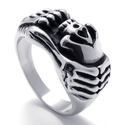 Skull Titanium Ring