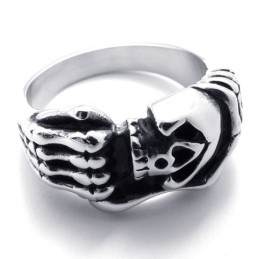 Skull Titanium Ring