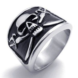 Skull Titanium Ring