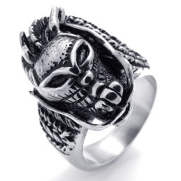 Skull Titanium Ring