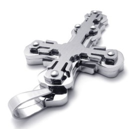 Titanium Cross Pendant
