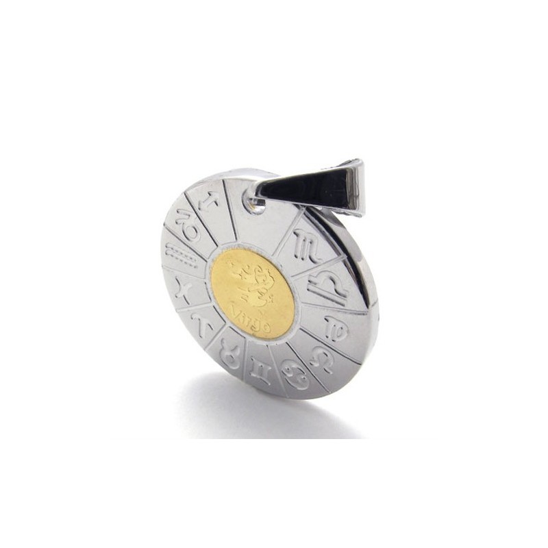 Virgo Titanium Pendant