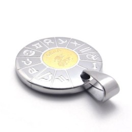 Virgo Titanium Pendant