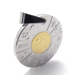 Gemini Titanium Pendant