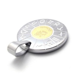 Gemini Titanium Pendant