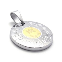 Taurus Titanium Pendant