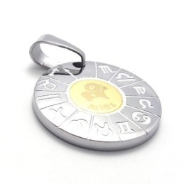 Aries Titanium Pendant