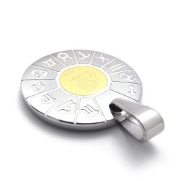 Leo Titanium Pendant