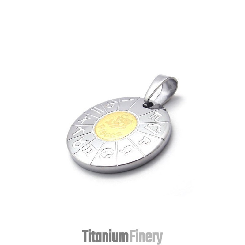 Pisces Titanium Pendant Pisces Titanium Pendant