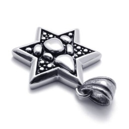 Lucky Star Titanium Pendant