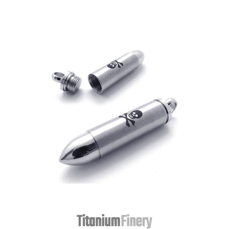 Bullet Titanium Pendant Bullet Titanium Pendant