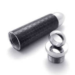 Black Bullet Titanium Pendant