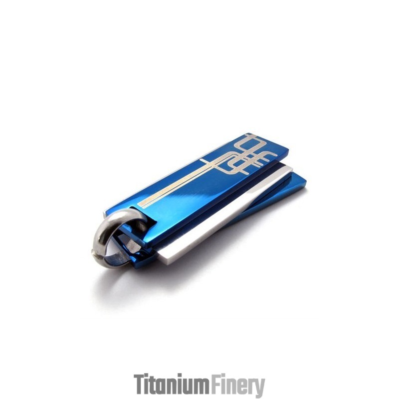 Blue Titanium Pendant Blue Titanium Pendant