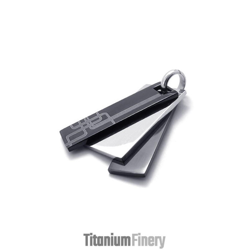 Black Titanium Pendant Black Titanium Pendant