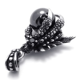 Claw Gem Titanium Pendant