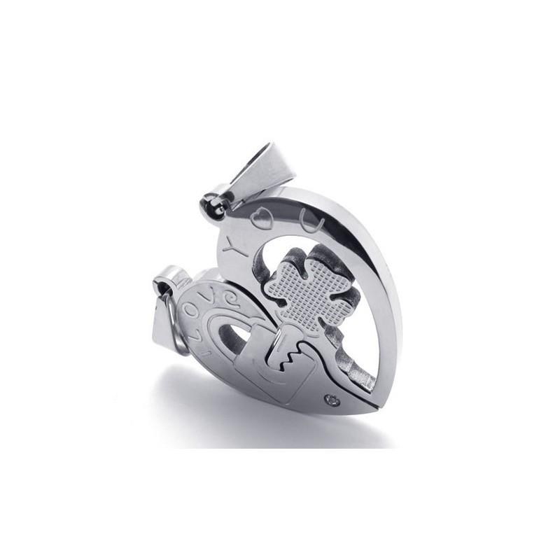 Lovers Titanium Pendant