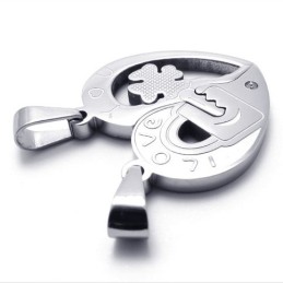 Lovers Titanium Pendant