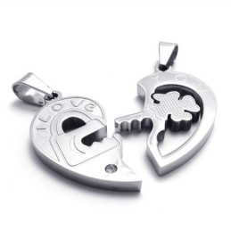 Lovers Titanium Pendant