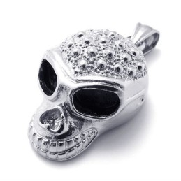 Skull Mask Titanium Pendant