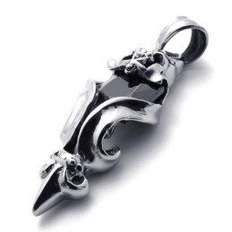 Black Diamond Titanium Pendant