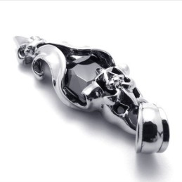 Black Diamond Titanium Pendant