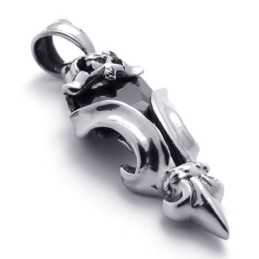 Black Diamond Titanium Pendant