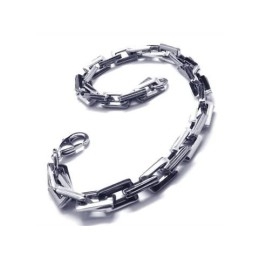 Men's Boy'S Charm Silver Pure Titanium Links Bracelet