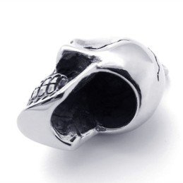 Diamond Skull Titanium Pendant