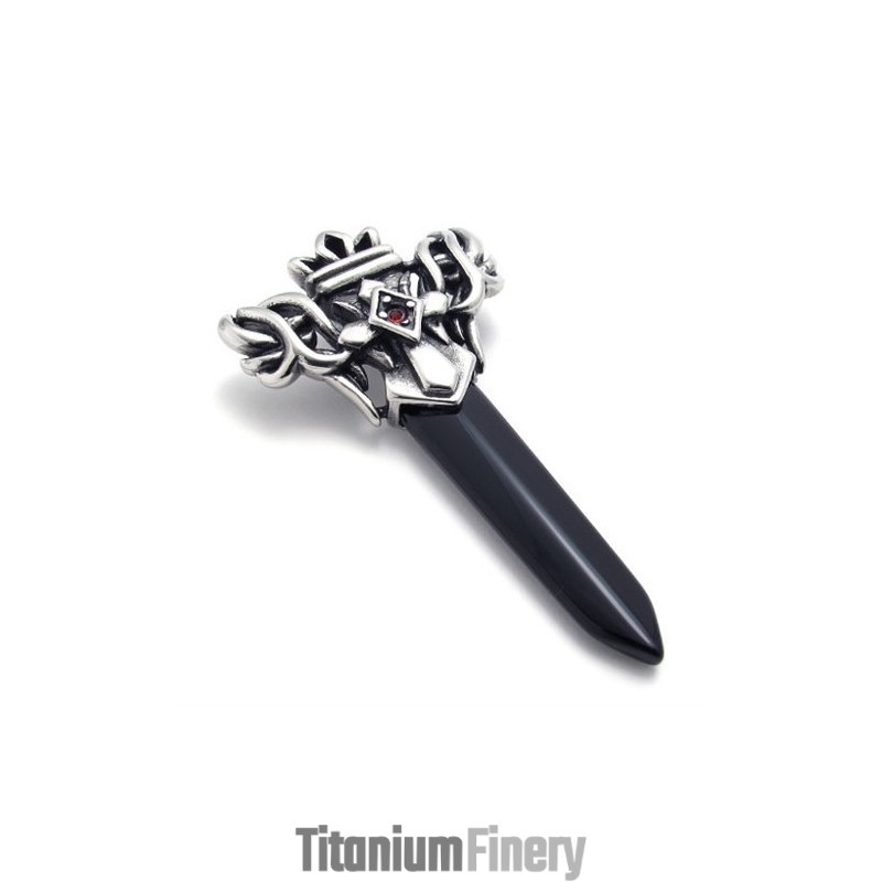 Dagger Titanium Pendant Dagger Titanium Pendant