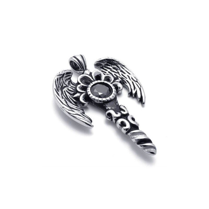 Wings Gem Titanium Pendant Wings Gem Titanium Pendant