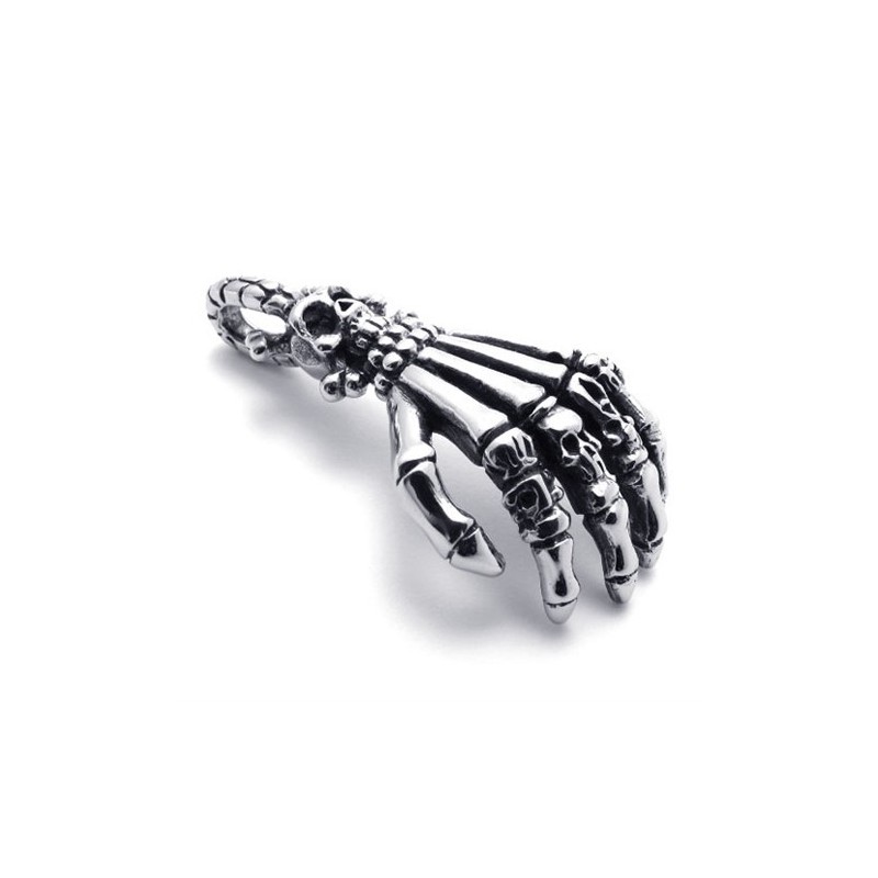 Hand Bone Titanium Pendant Hand Bone Titanium Pendant