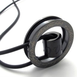 Black Ring Titanium Pendant