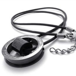 Black Ring Titanium Pendant
