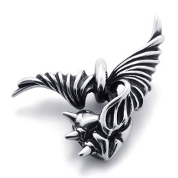 Lovers Wings Titanium Pendant