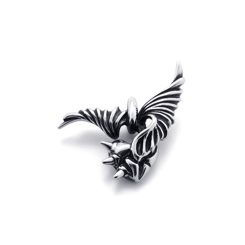 Lovers Wings Titanium Pendant