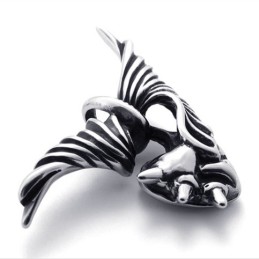 Lovers Wings Titanium Pendant