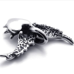 Lovers Wings Titanium Pendant
