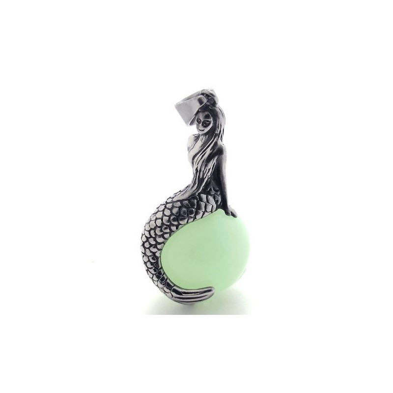 Mermaid Gem Titanium Pendant Mermaid Gem Titanium Pendant