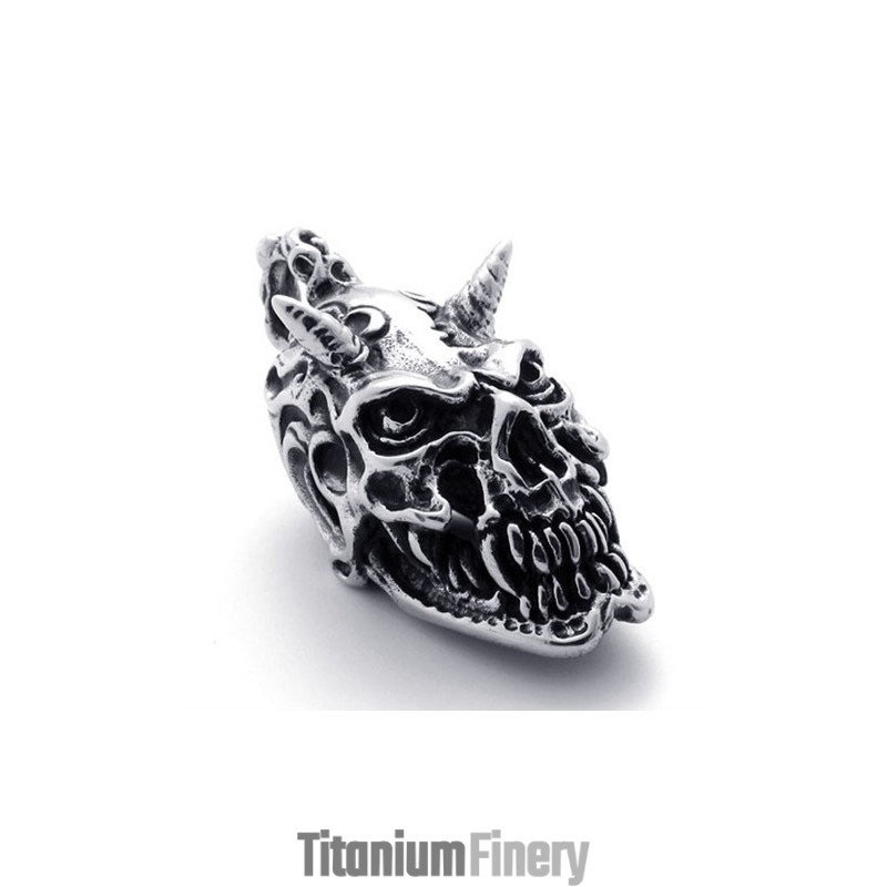 Skull Titanium Pendant Skull Titanium Pendant