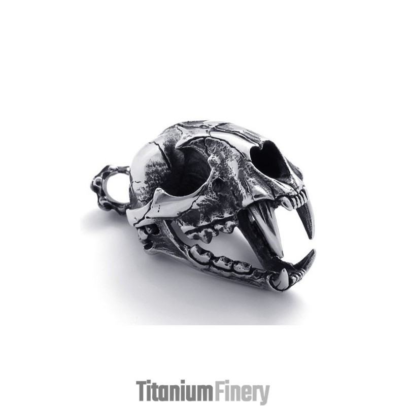 Dinosaur Skull Titanium Pendant Dinosaur Skull Titanium Pendant