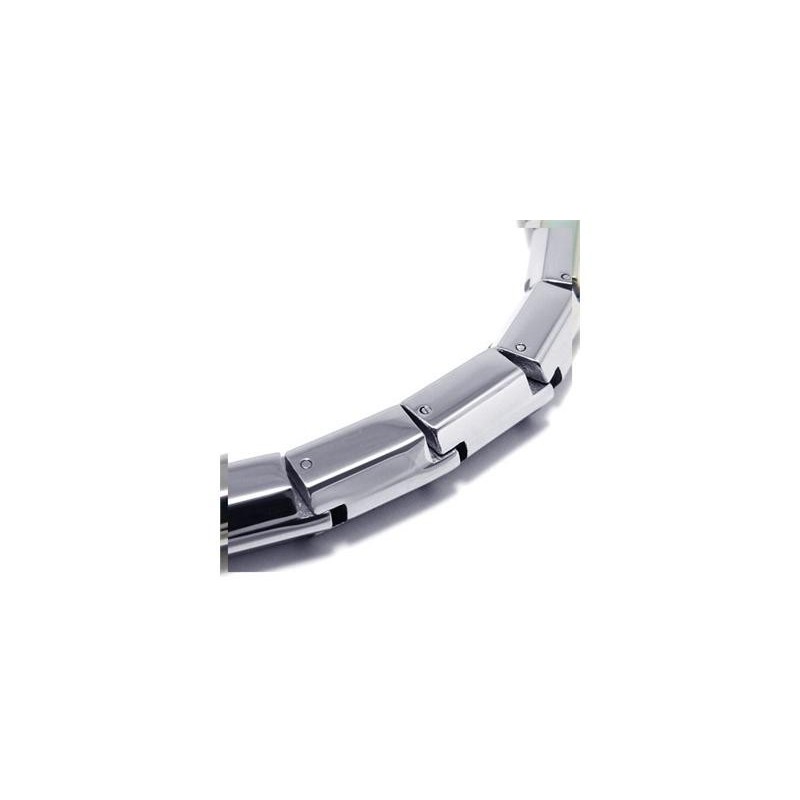Mens Boys Silver Pure Titanium Charm Bangle Bracelet Mens Boys Silver Pure Titanium Charm Bangle Bracelet