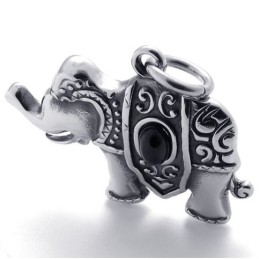 Elephant Titanium Pendant
