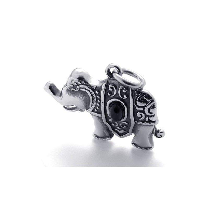 Elephant Titanium Pendant Elephant Titanium Pendant
