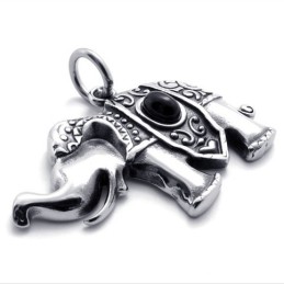 Elephant Titanium Pendant