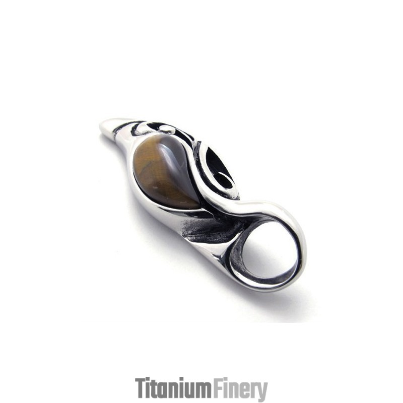 Gem Titanium Pendant Gem Titanium Pendant