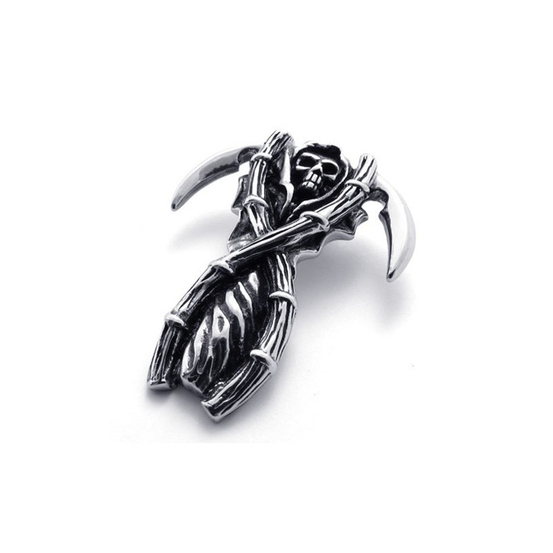 Ghost Skull Titanium Pendant Ghost Skull Titanium Pendant