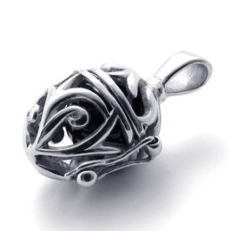 Lovers Gem Titanium Pendant