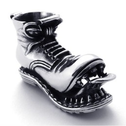 Broken Shoe Titanium Pendant