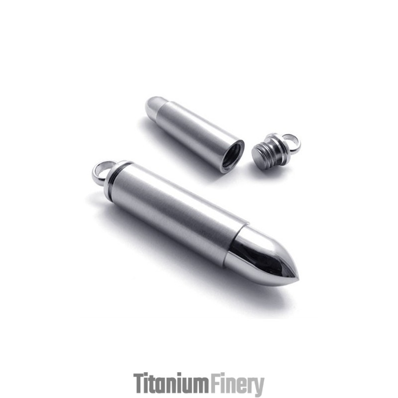 Bullet Titanium Pendant Bullet Titanium Pendant