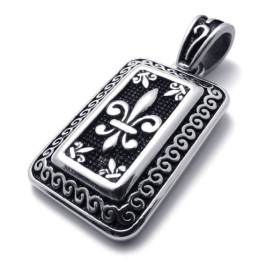 Dog Tag Titanium Pendant